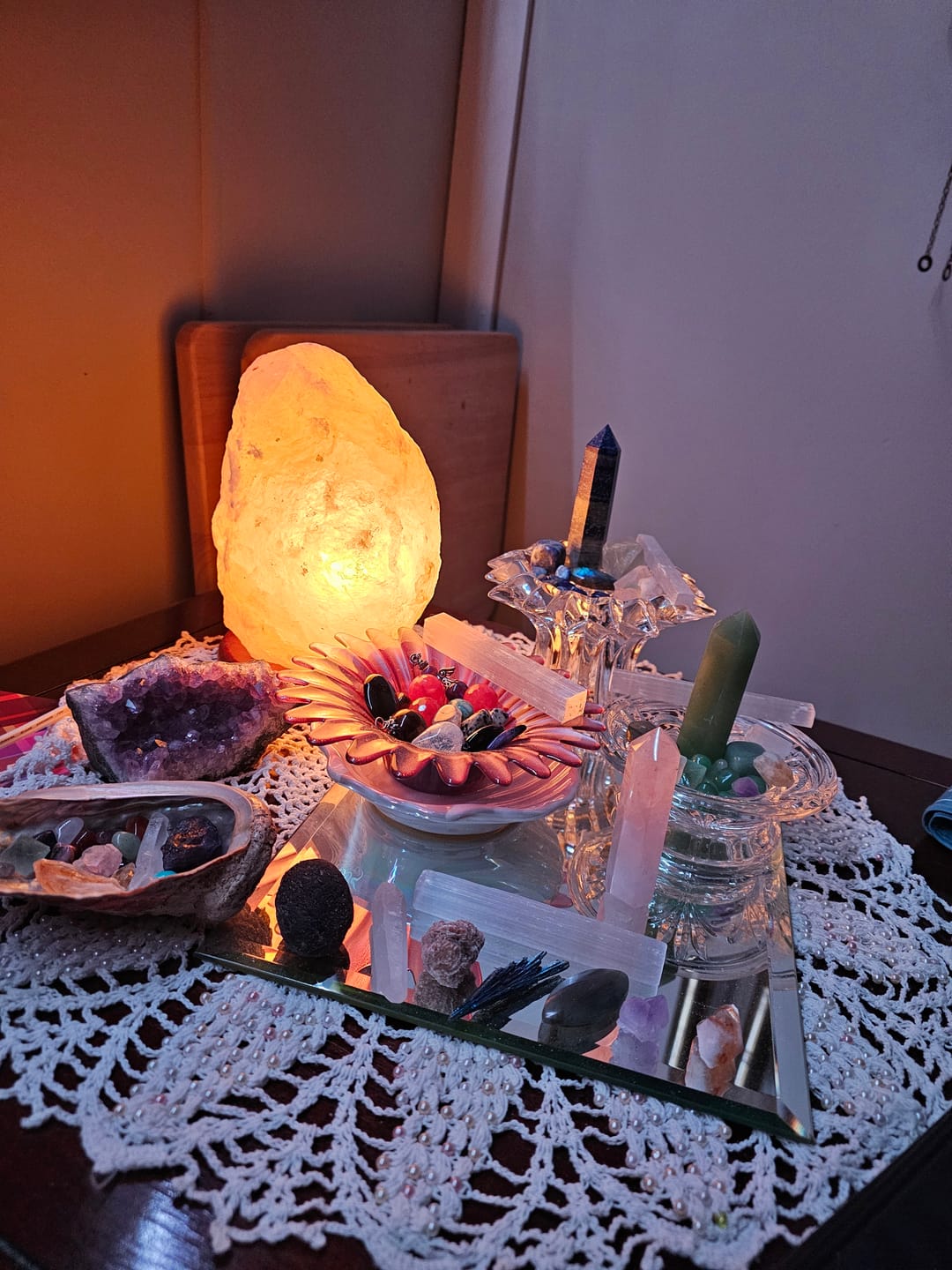 Customer photo review of ♉ Taurus - April 20 - May 20 - Zodiac Crystal Fusion Set With Pouch