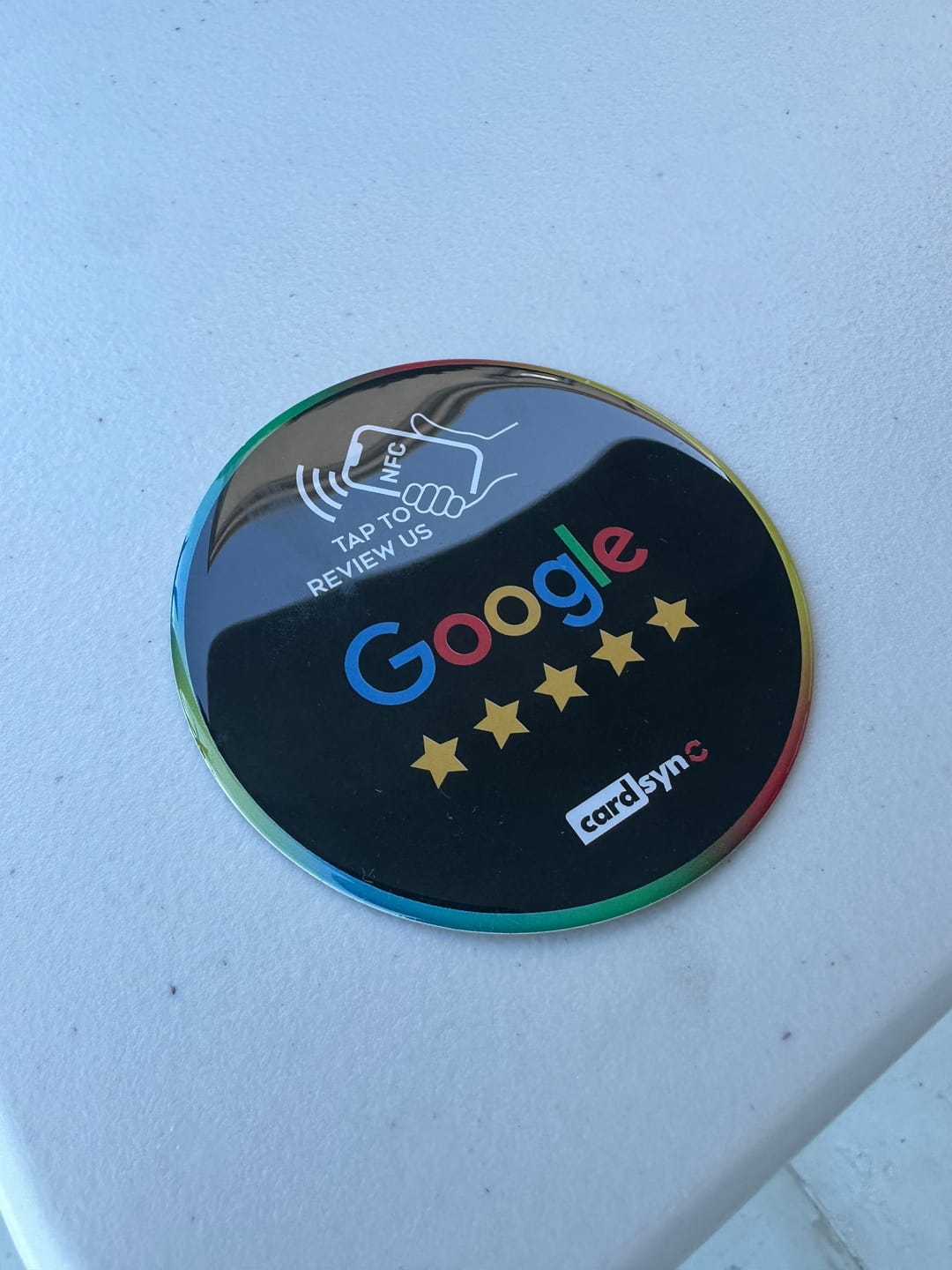 Customer photo review of NFC Review Plate