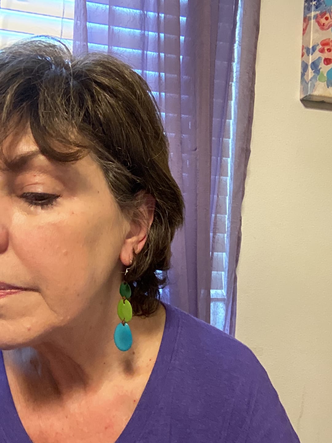 Customer photo review of Bali Earrings