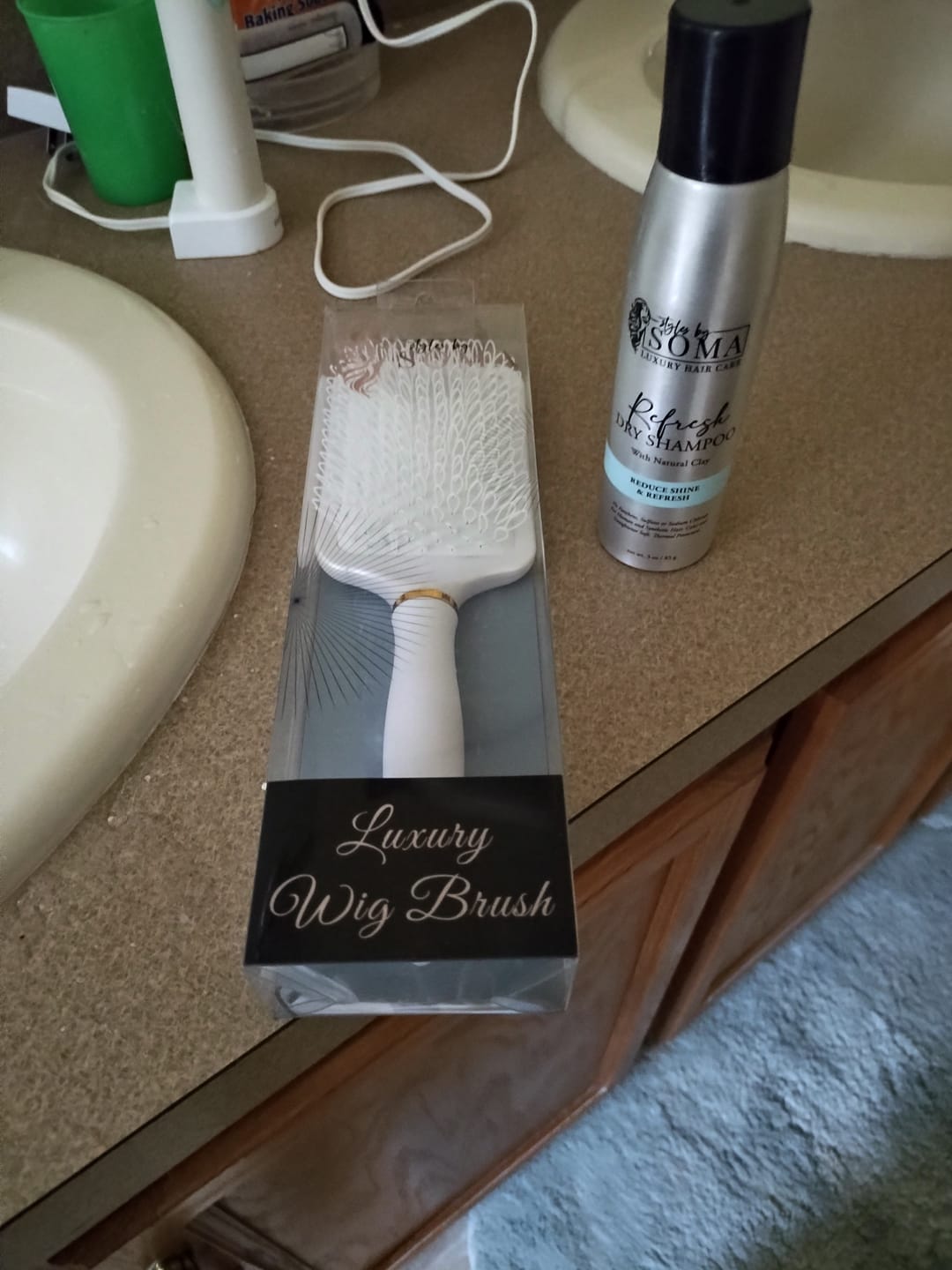 Customer photo review of Luxury Wig Brush