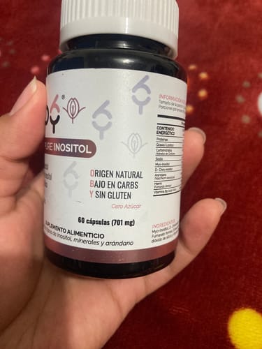 Customer photo review of OBY Pure Inositol | Myo Inositol y D-Chiro Inositol, Ácido Fólico, Hierro y Extracto Arándano