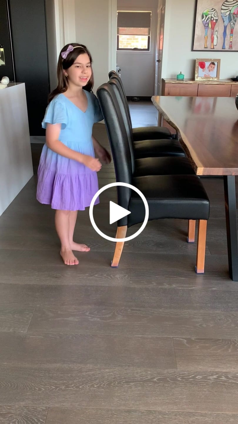 Customer video review of Rectangular Felt Silicone Chair Leg Protectors | Extra-Durable Chair Floor Protectors