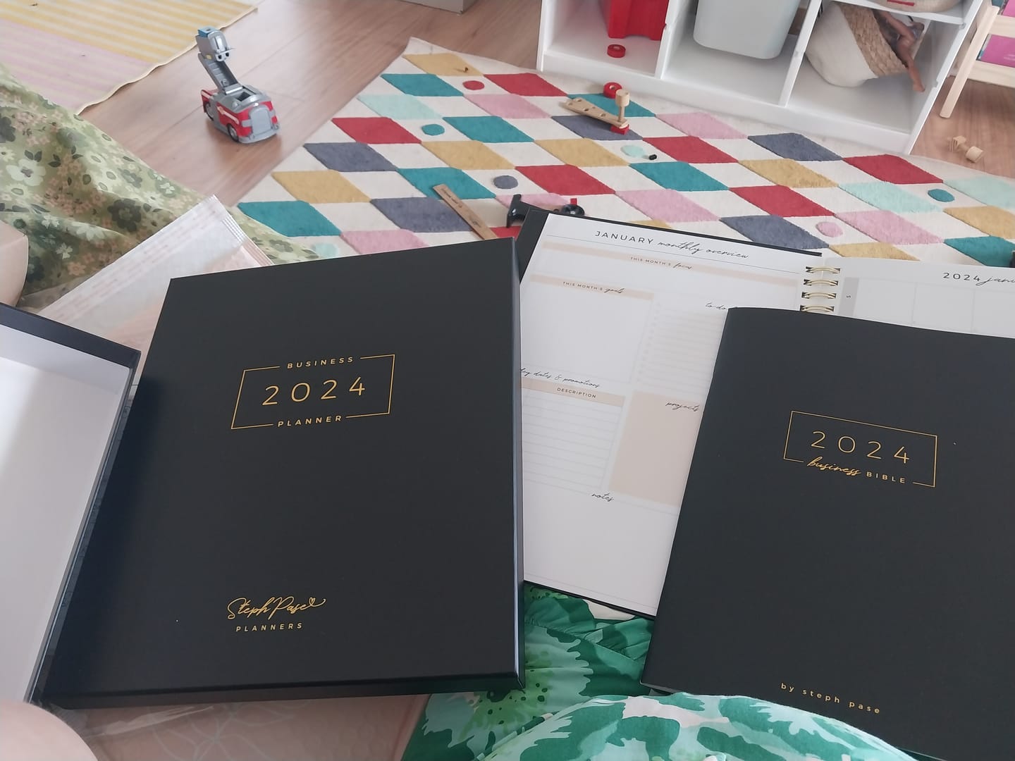 Customer photo review of 2024/25 Financial Year Business Planner - Blush - ON SALE 7pm 20 MAY