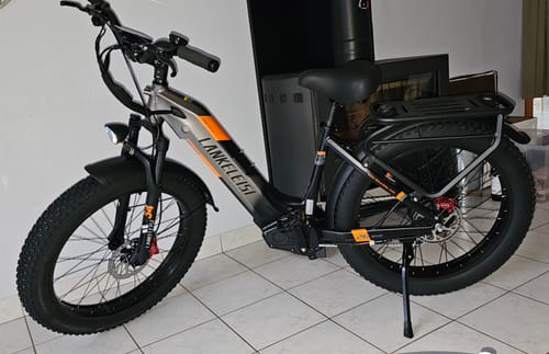 Customer photo review of Lankeleisi MG600 Plus 1000W Bafang Motor 26" Fat Bike All Terrain SUV E-Bike 48V 20Ah Samsung Battery