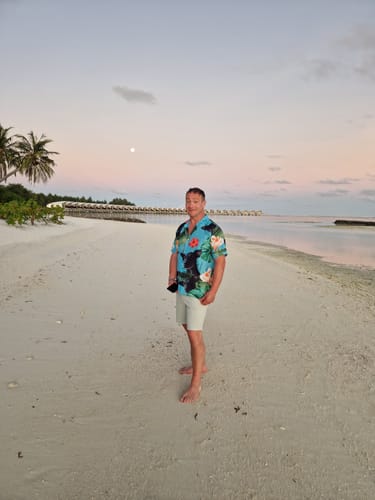 Customer photo review of Your photo - Personalised hawaiian shirt