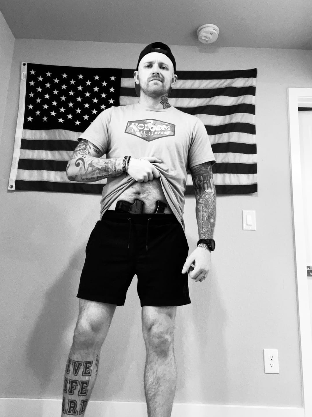 Customer photo review of Carrier Training Shorts Mk.II - 5" Inseam