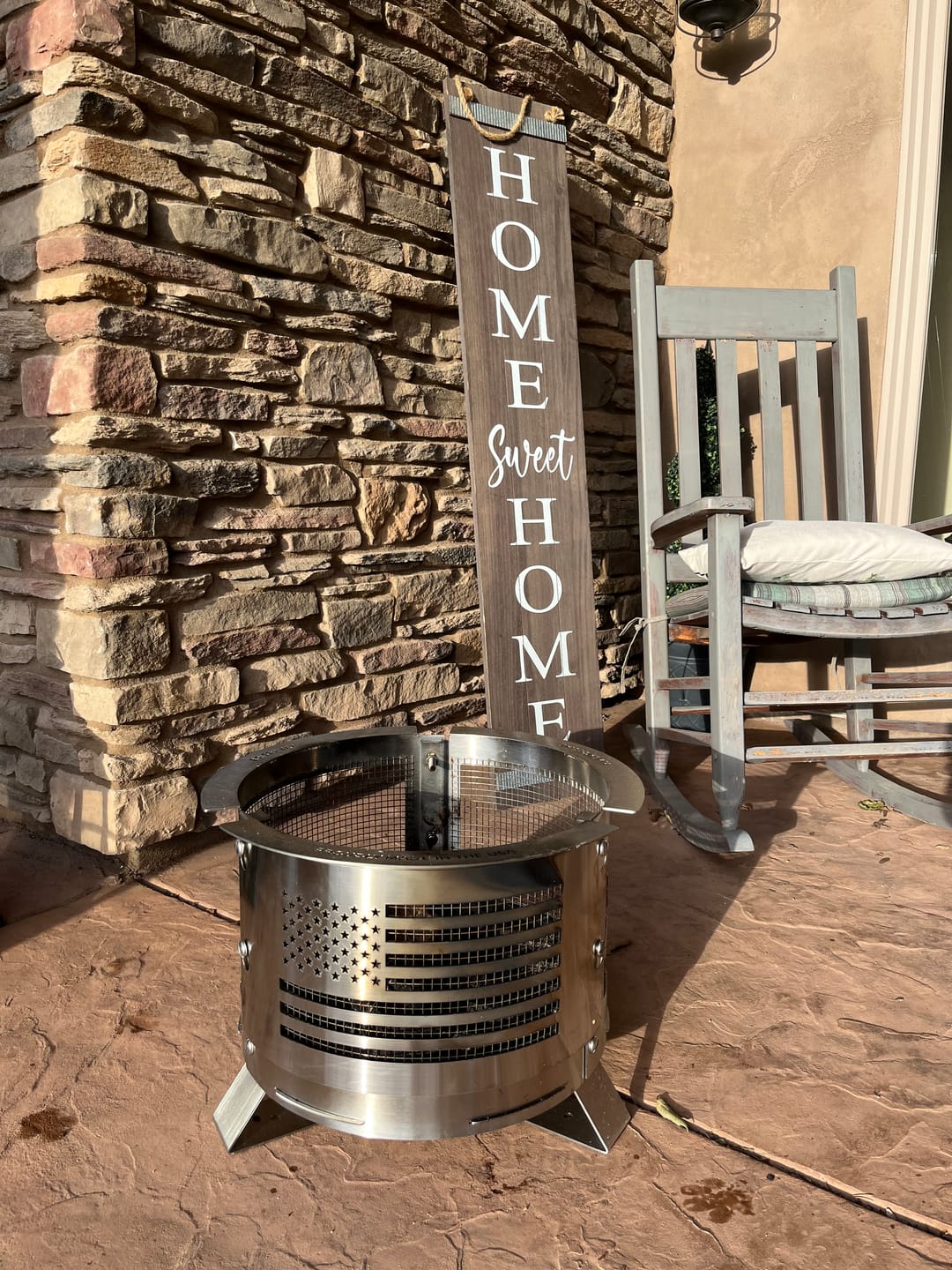 Customer photo review of MYFIRESIDE PIT 17 - LITTLE GUY