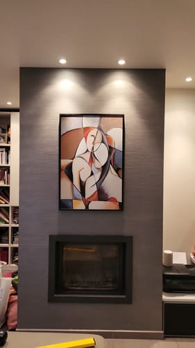 Customer photo review of Pablo Picasso - Donna Sognante Astratta