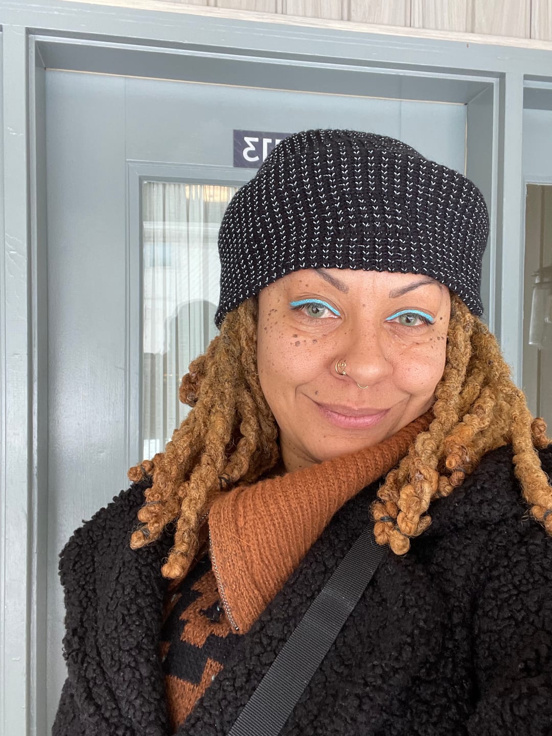 Customer photo review of Wildcat Green Prescription Colored Contact Lenses