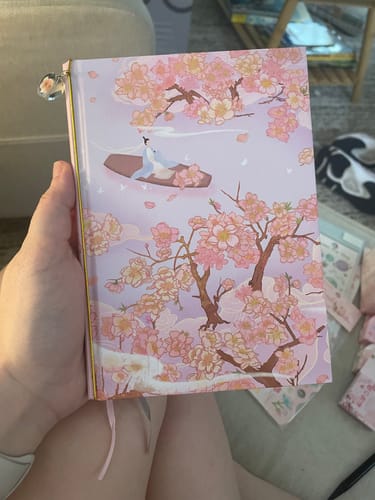 Customer photo review of Tales of Japan Hardcover Notebook