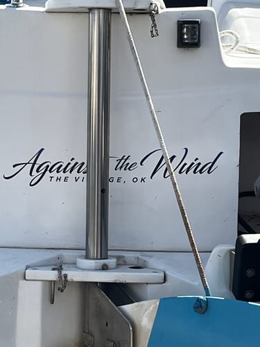 Customer photo review of Custom Digital Boat Name Logo Design