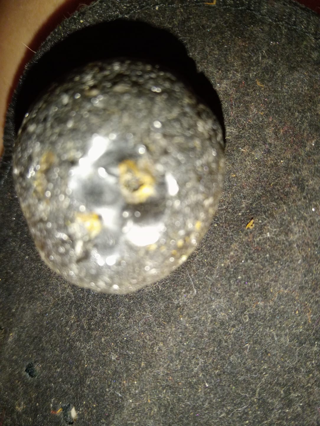 Customer photo review of Tektite Specimen - The Only Crystal on the Planet that can Absorb Dark Energy