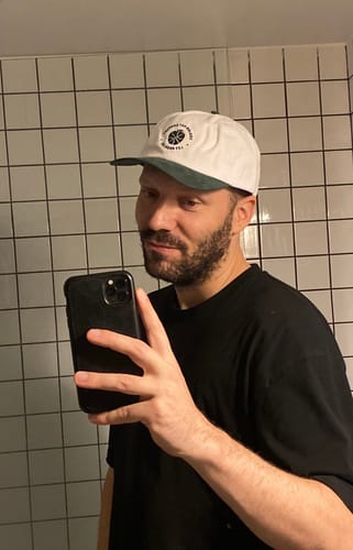 Customer photo review of Big Apple Dad Hat