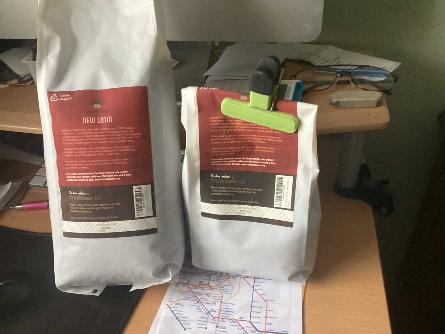 Customer photo review of Strong Dark Roast Coffee - New Latin - Strength 5