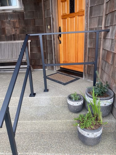 Customer photo review of Stair Handrail Kit
