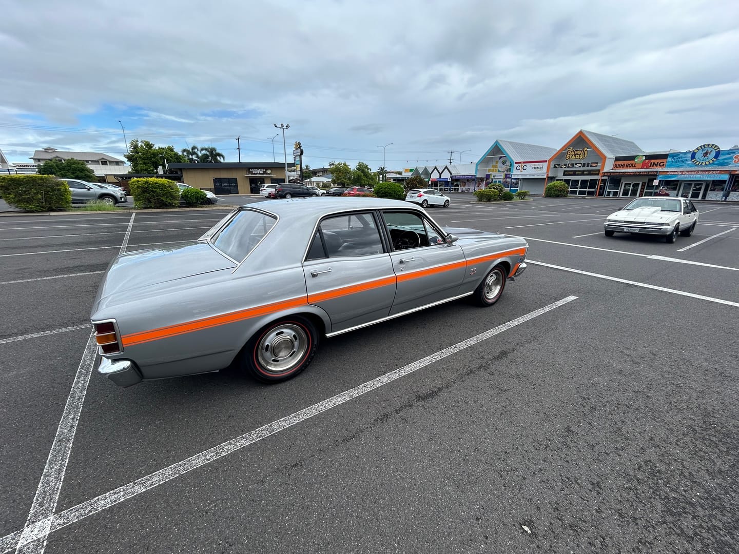 Customer photo review of XW Ford Falcon GT Silver Australian Number Plate