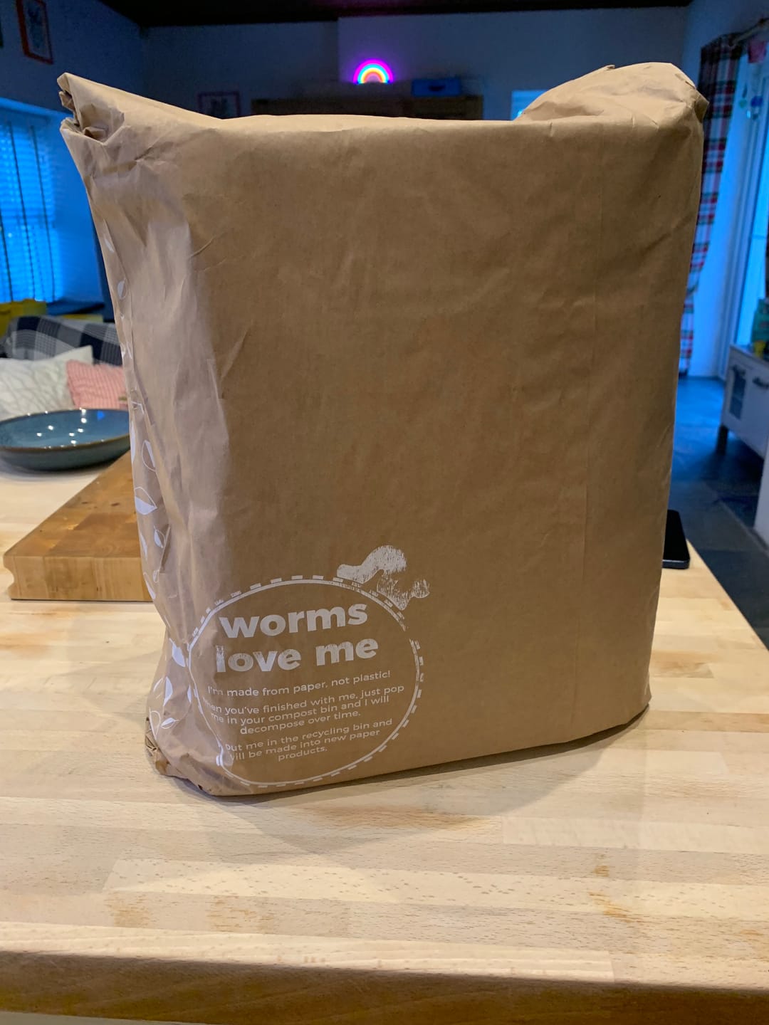 Customer photo review of XXL Paper Mailing Sacks