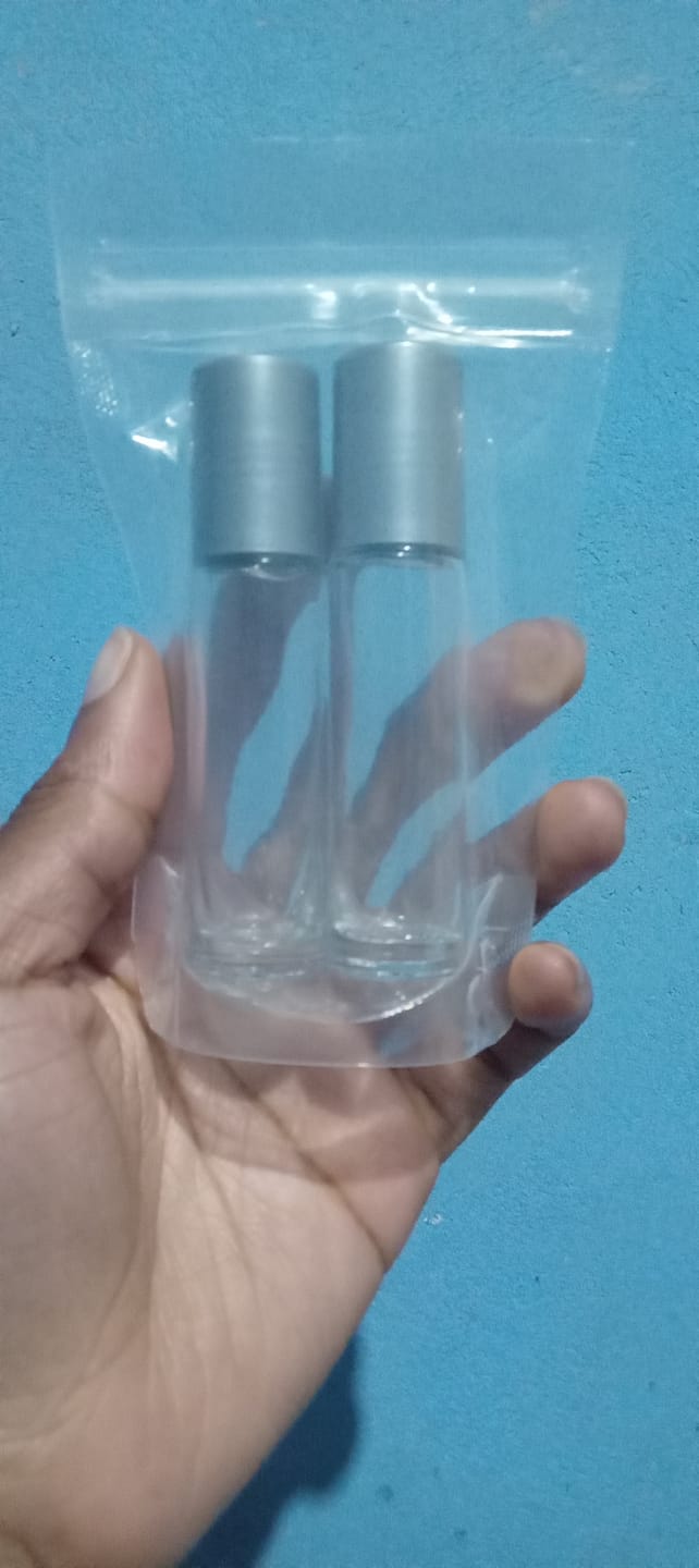 Customer photo review of 100 ml Stand-Up Pouch (Zipper) - Clear