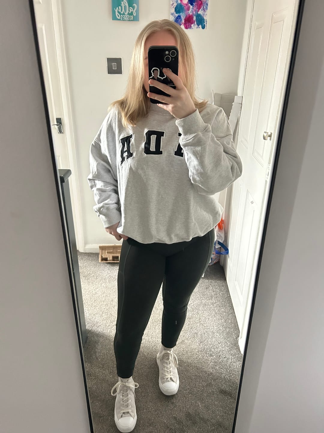 Customer photo review of Walkies Ready Leggings - Emerald