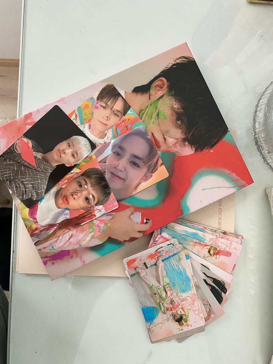 Customer photo review of SEVENTEEN - 4TH FULL ALBUM FACE THE SUN (CARAT VER.)