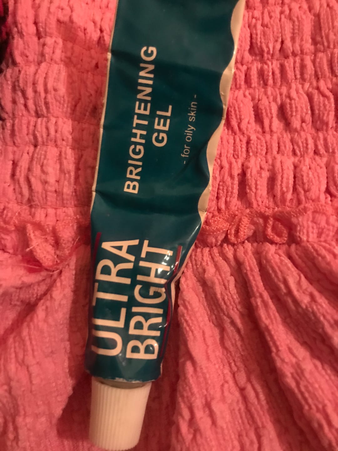 Customer photo review of Ultra Bright Brightening Gel