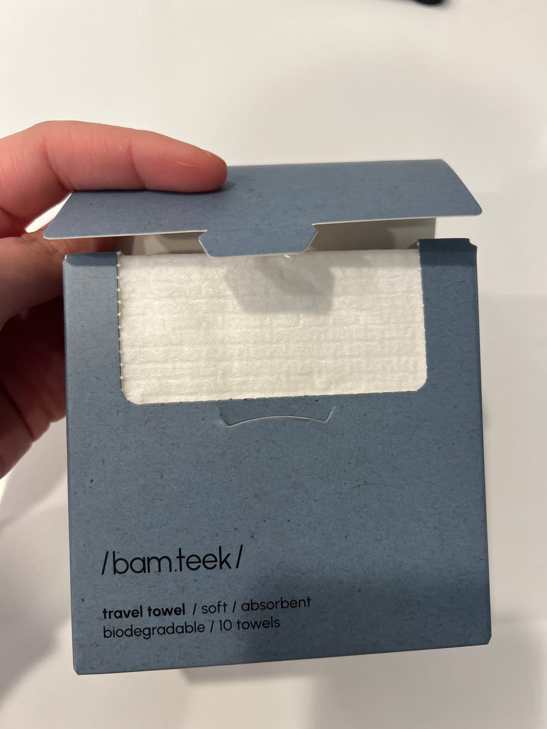 Customer photo review of Travel Towel
