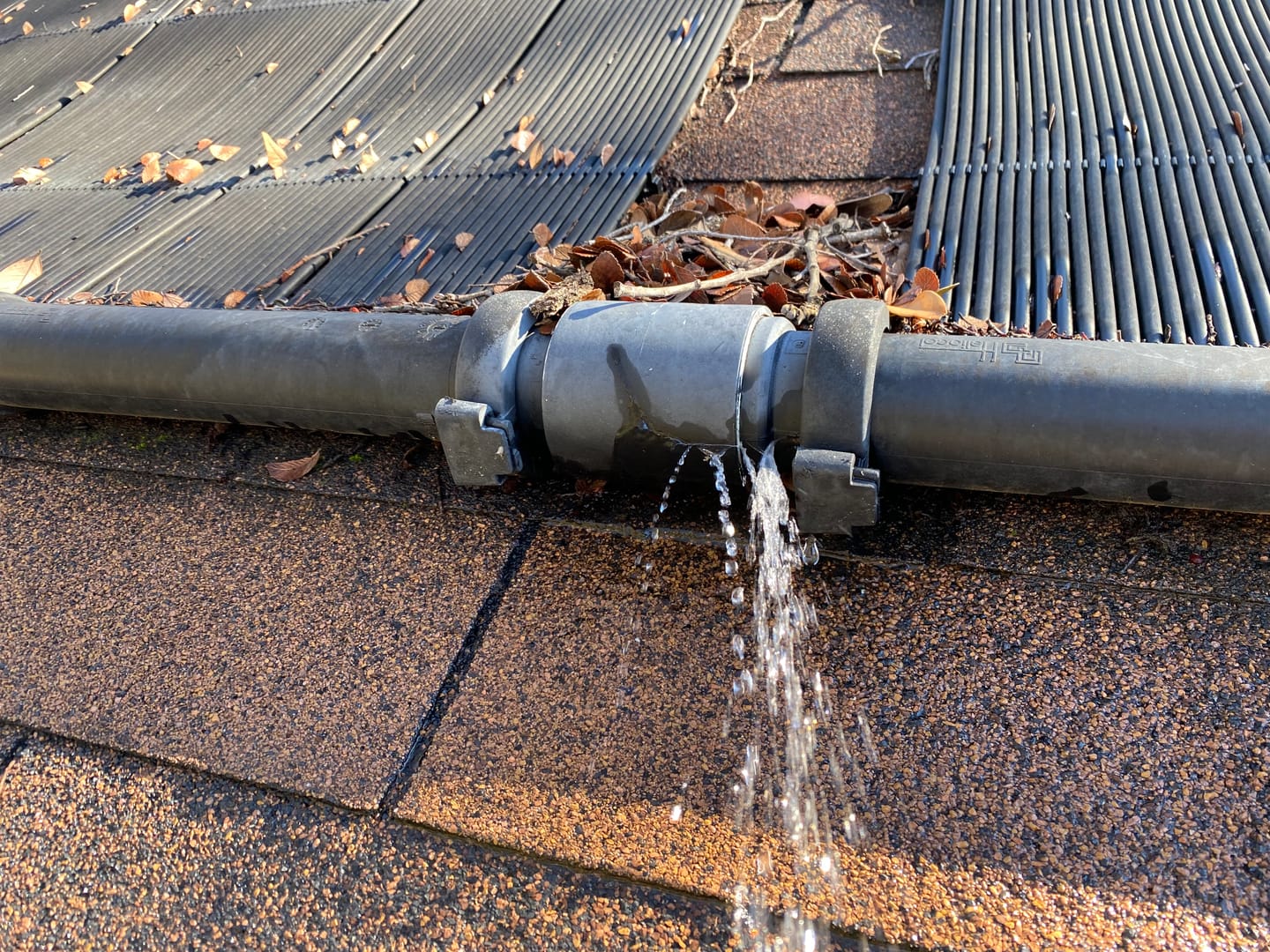 Customer photo review of Panel Clamp Assembly for Heliocol, SwimJoy & SwimLux Solar Pool Heaters