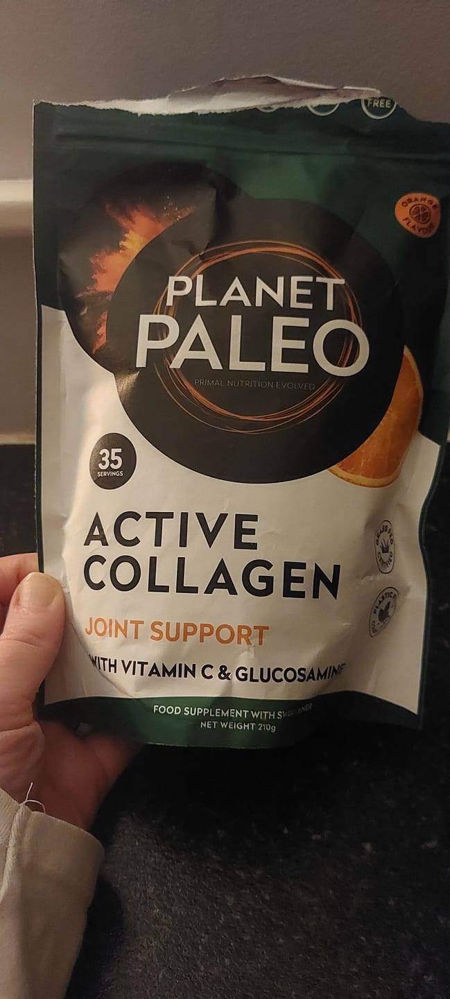 Customer photo review of Active Collagen Powder - Orange
