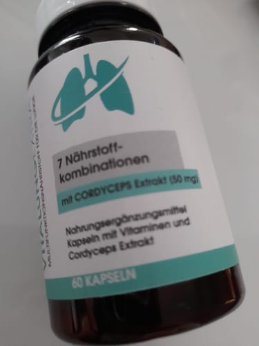 Customer photo review of VitalungExtra | Mit Cordyceps aus der TCM | Für eine starke Lunge & mehr Leistungsfähigkeit