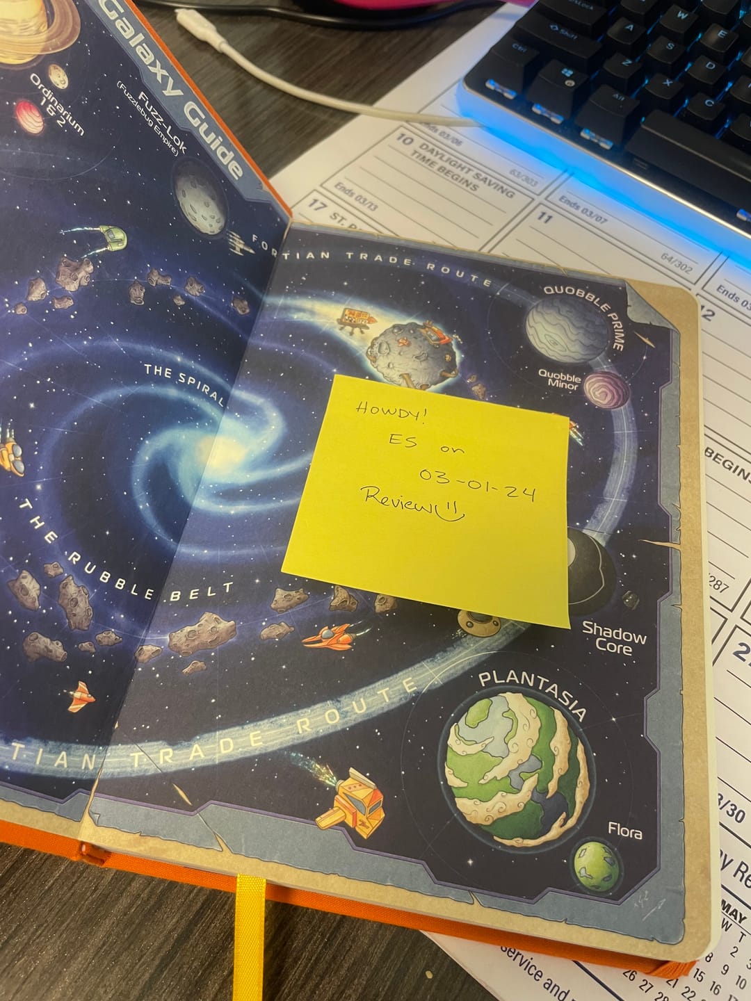 Customer photo review of Galaxy of Istoria