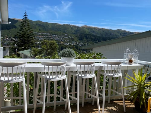 Customer photo review of Aria Outdoor Patio Bar Stool