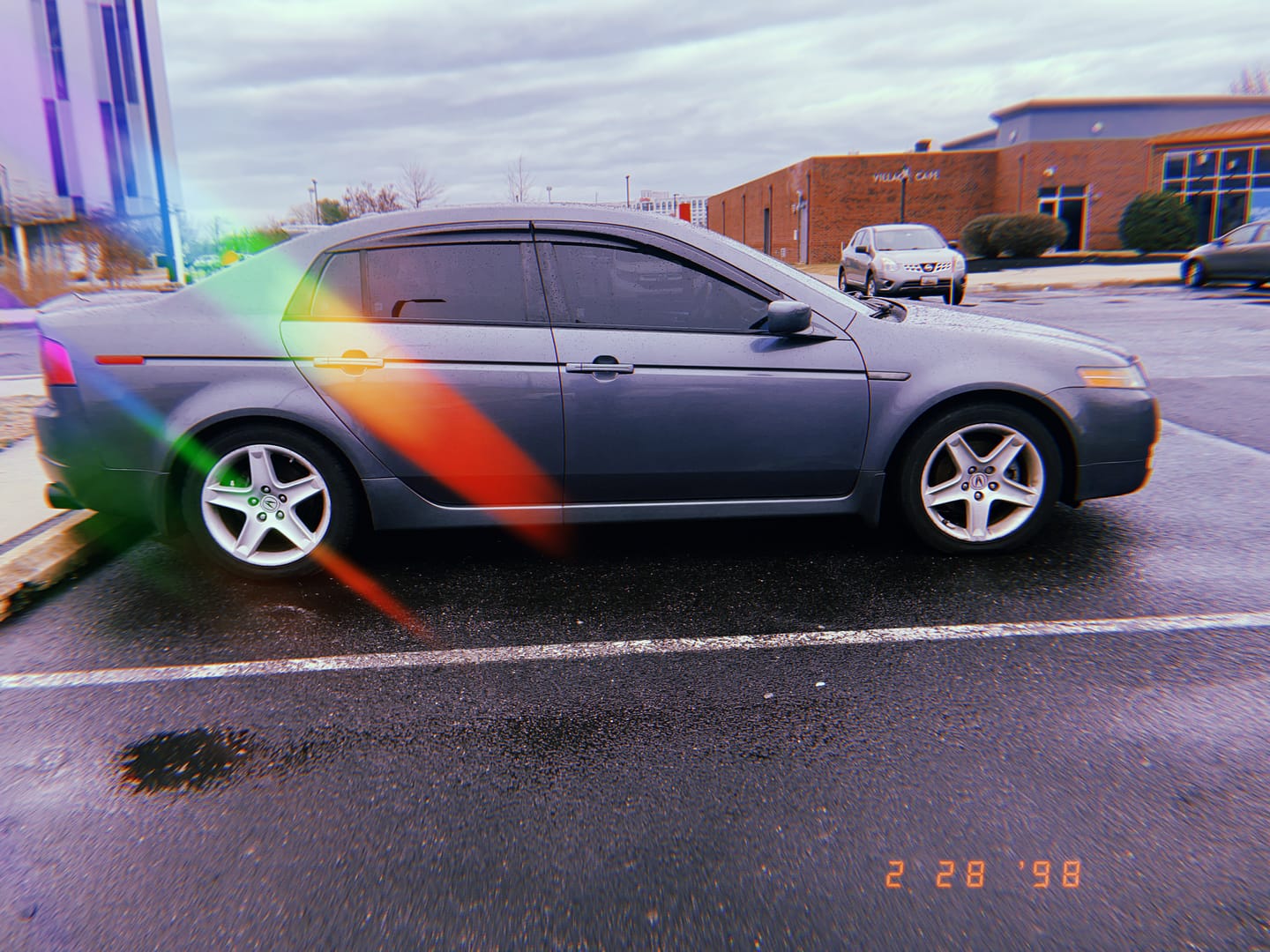 Customer photo review of 2004-08 Acura TL Window Visors Wind Deflectors Rain Guards