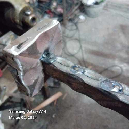 Customer photo review of Base quadra in ferro art. 13.304