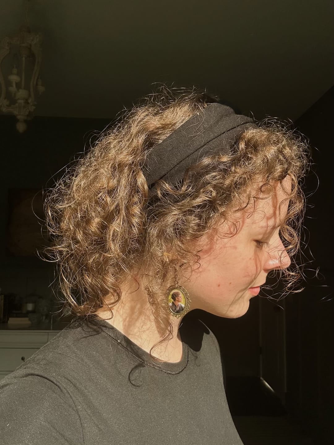Customer photo review of Organic Twist Headbands