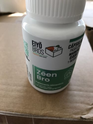 Customer photo review of Zeen suplemento con Reishi, GABA,3 Magnesios, pasiflora (Descanso profundo y relajación)