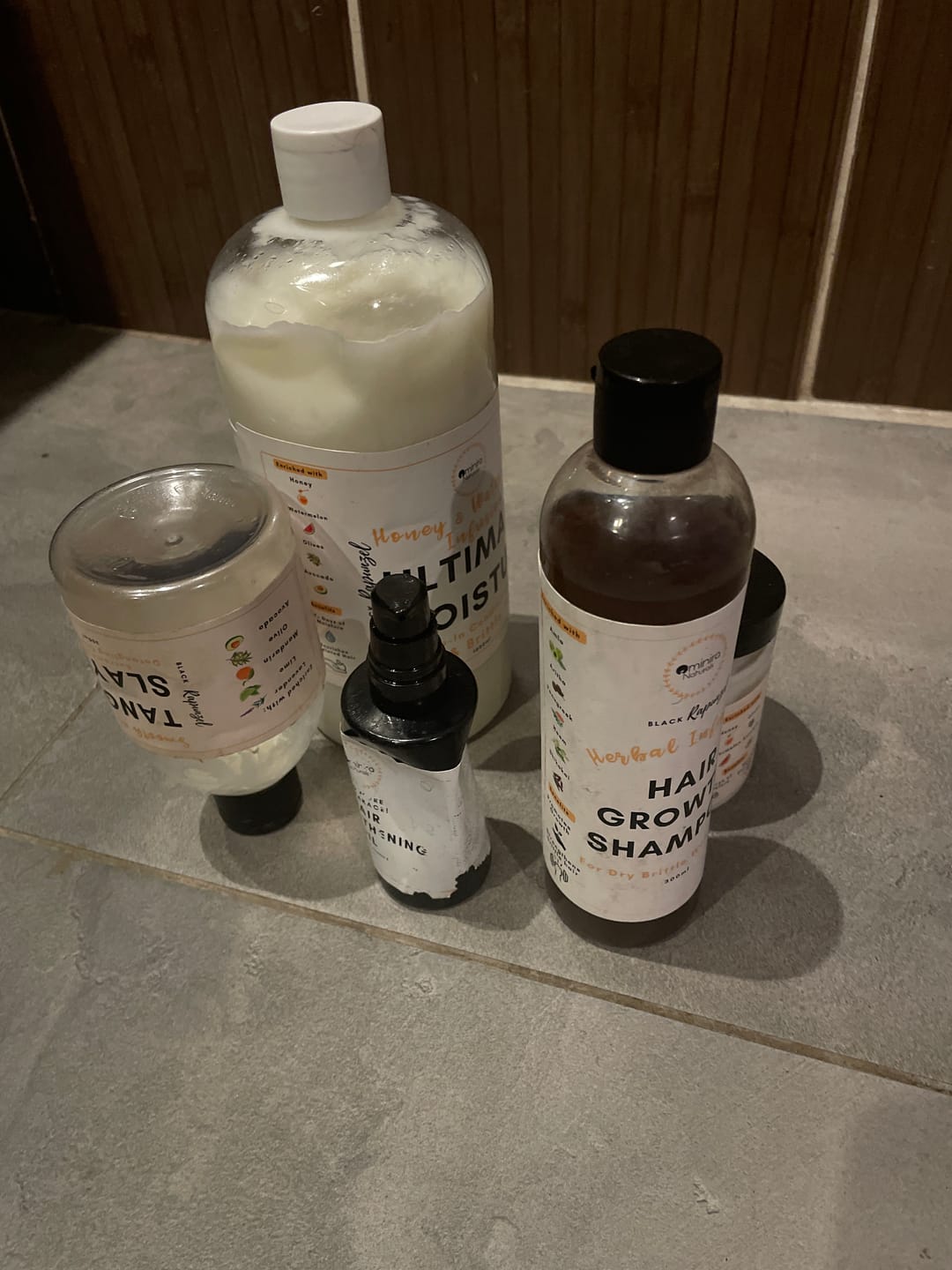 Customer photo review of Honey & Watermelon Infusion - Ultimate Moisture Leave-in Conditioner