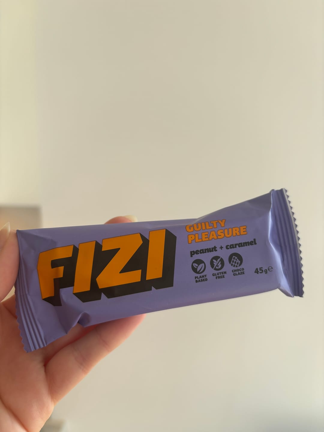 Customer photo review of BATON W POLEWIE CZEKOLADOWEJ "PEANUT + CARAMEL" 10 X 45G