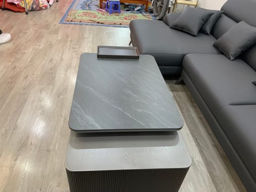 Customer photo review of DONOVAN - Bàn trà và kệ tivi đồng bộ