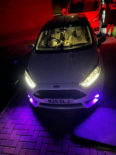Customer photo review of Fiesta ST180 Fog Light Armour