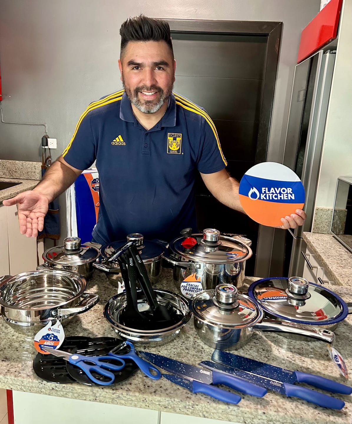 Customer photo review of Batería De Cocina Acero Inoxidable Quirúrgico 26 pz - Línea Profesional