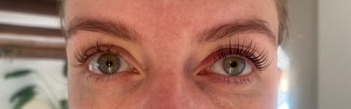 Customer photo review of SimplyLash Kit - Gör din egen franslyft