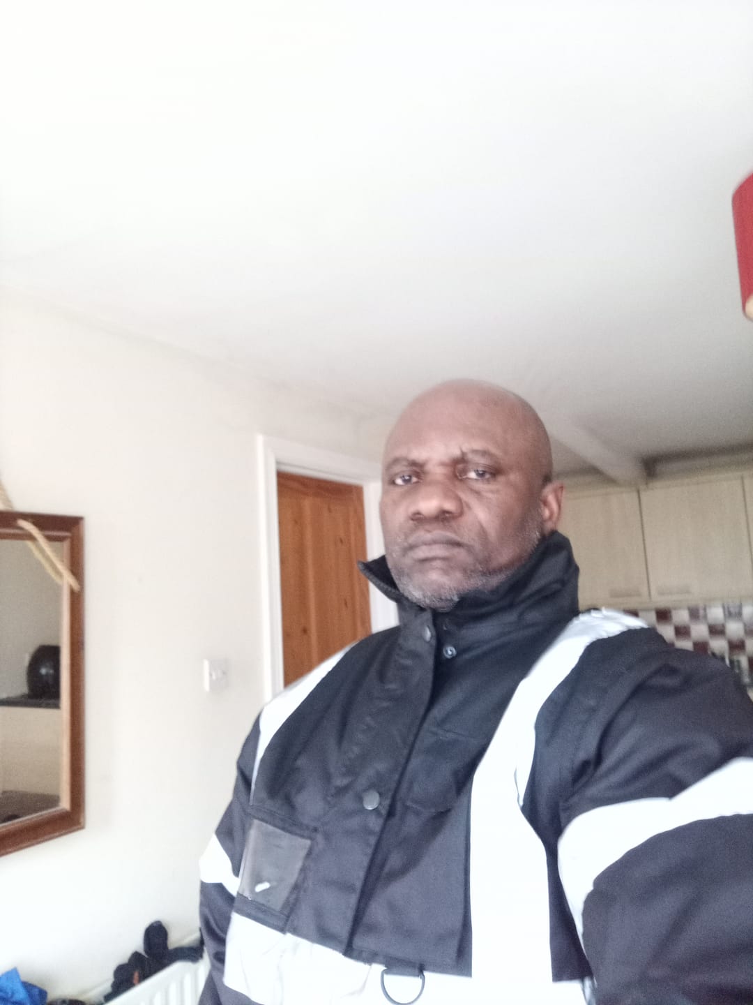 Customer photo review of Navy Bomber Security Jacket EN 343