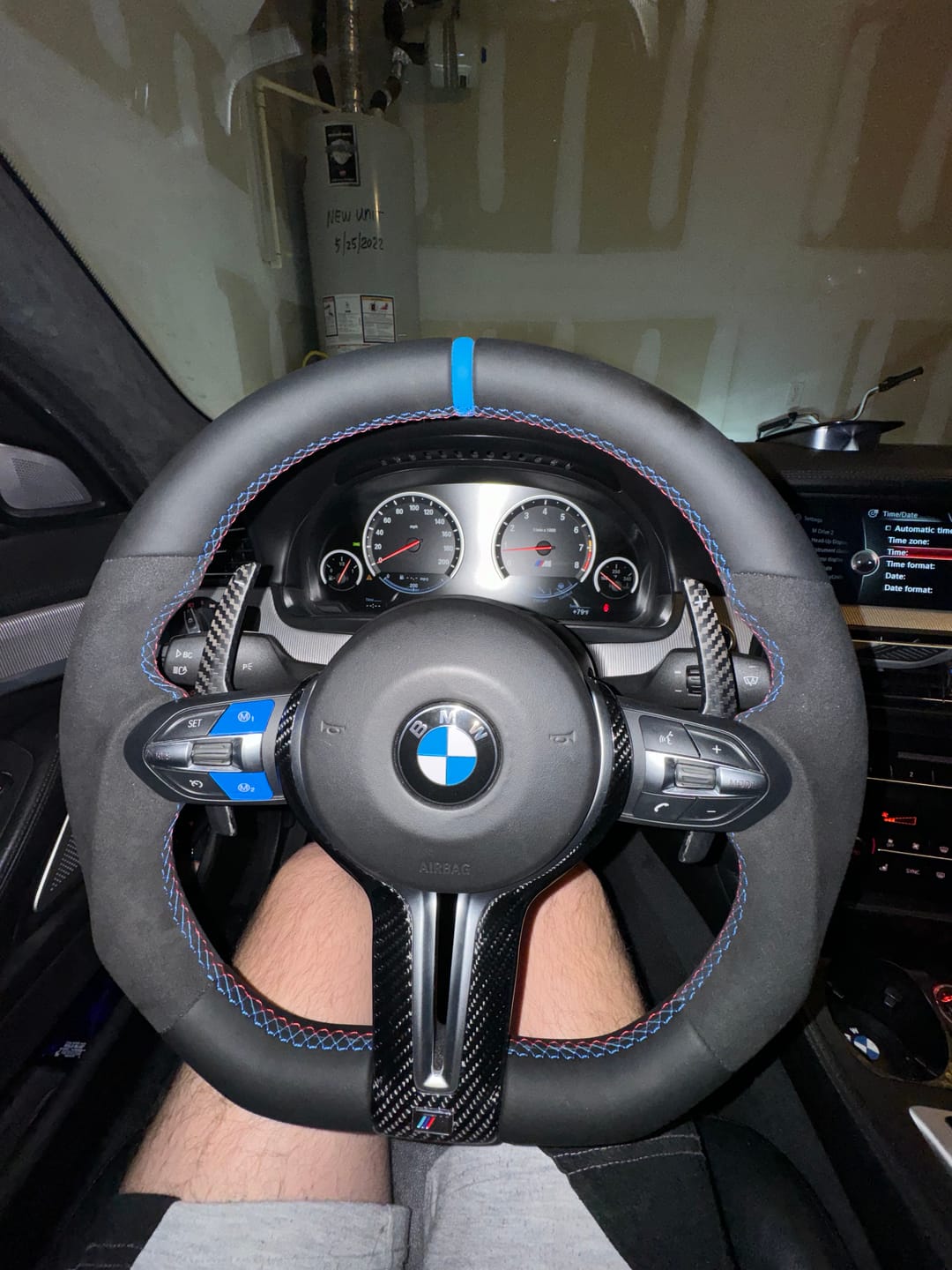 Customer photo review of BMW M Style Customizable Steering Wheel