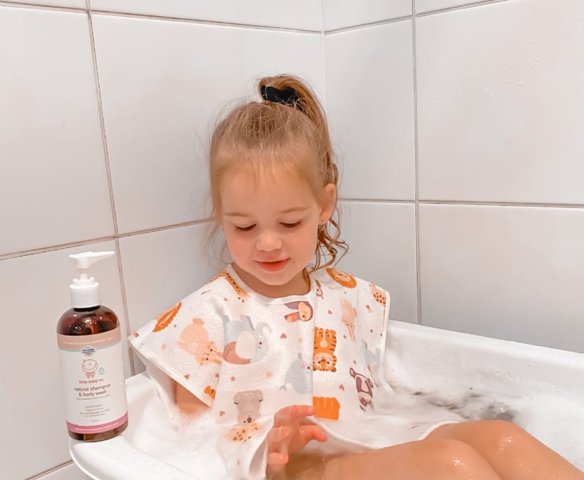 Customer photo review of Natural Baby Shampoo & Body Wash