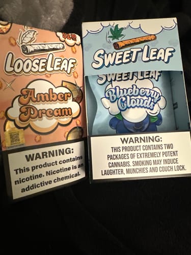 Customer photo review of Amber Dream LooseLeaf 2-Pack Wraps (40 Count)