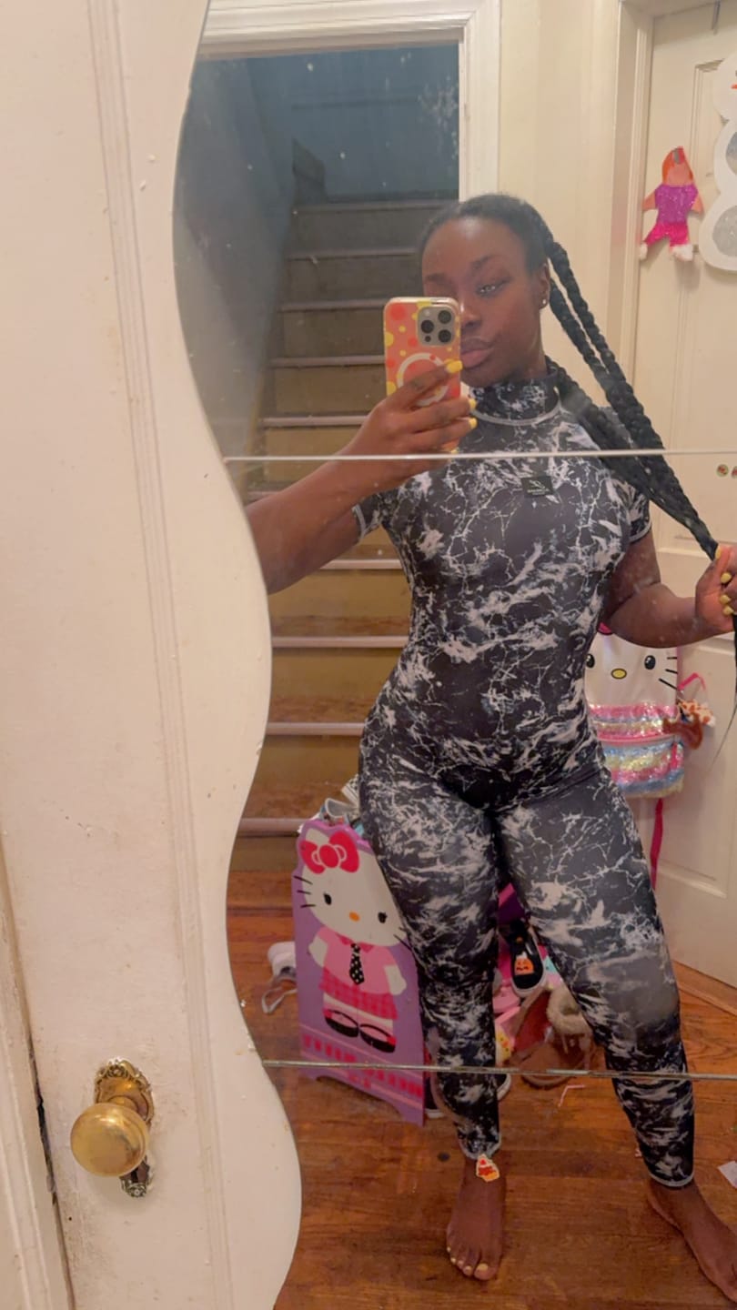 Customer photo review of Galaxy Jumpsuit
