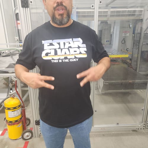 Customer photo review of Estar Guars -This is the Guey OG T-Shirt