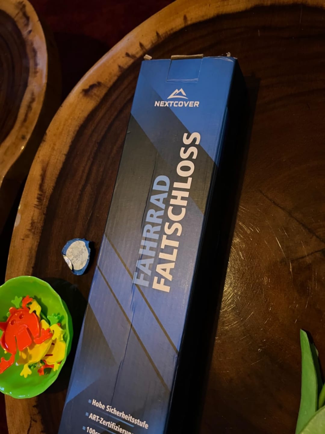 Customer photo review of Faltschloss mit SteelSecure-Technologie