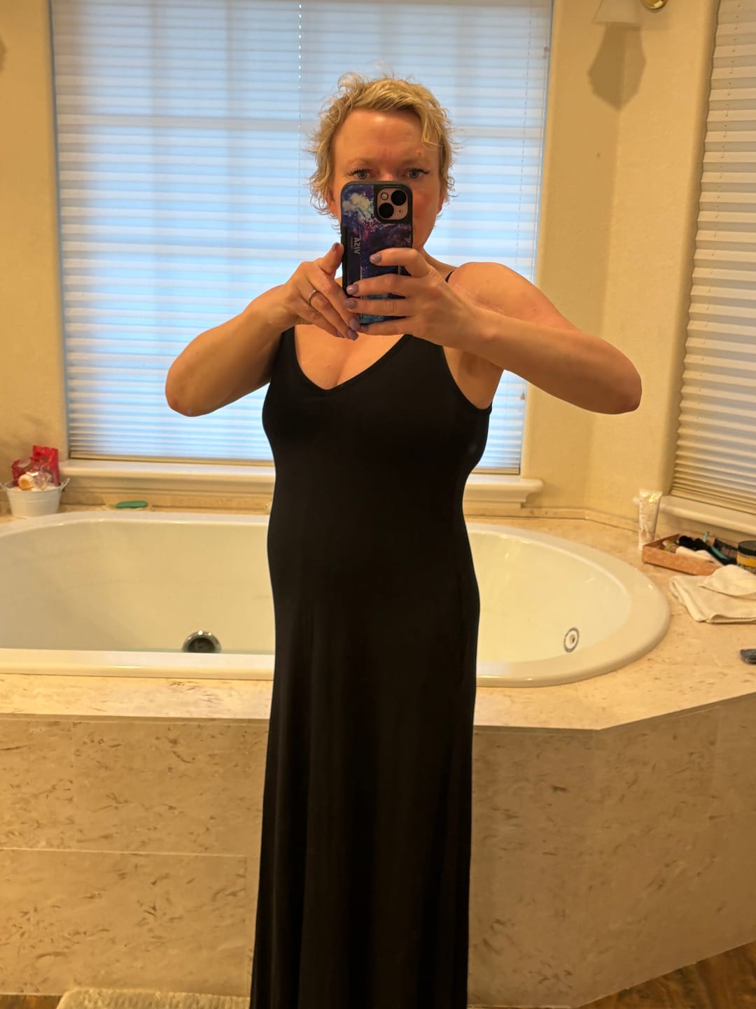 Customer photo review of Malibu Goddess Gown