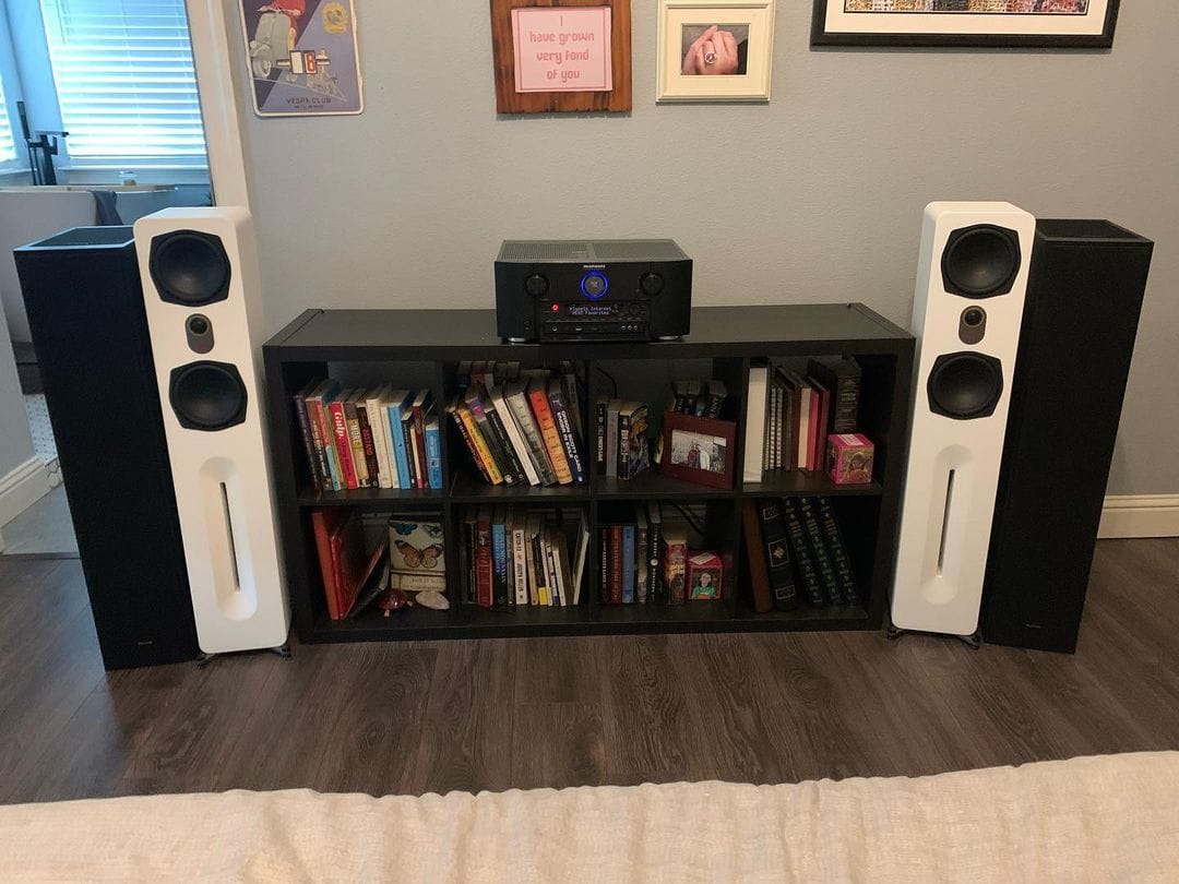 Customer photo review of Novus N6T 2-Way Dual 6.5" Tower/Floorstanding Speaker
